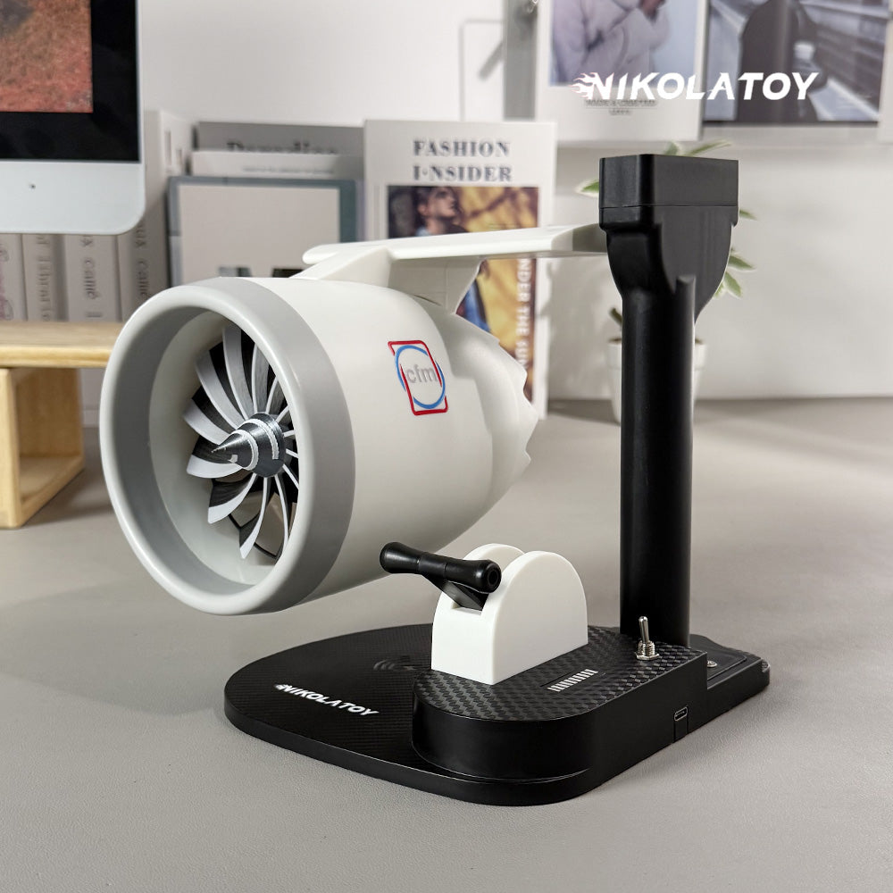 New Dsektop JetFan - Equipped With Wireless Charging And Humidifier