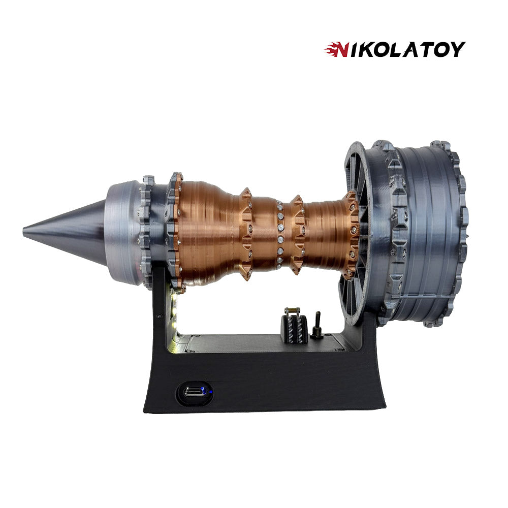 TR900 Turbofan Engine Model (25cm / 10in) Flagship Version Diy Kits
